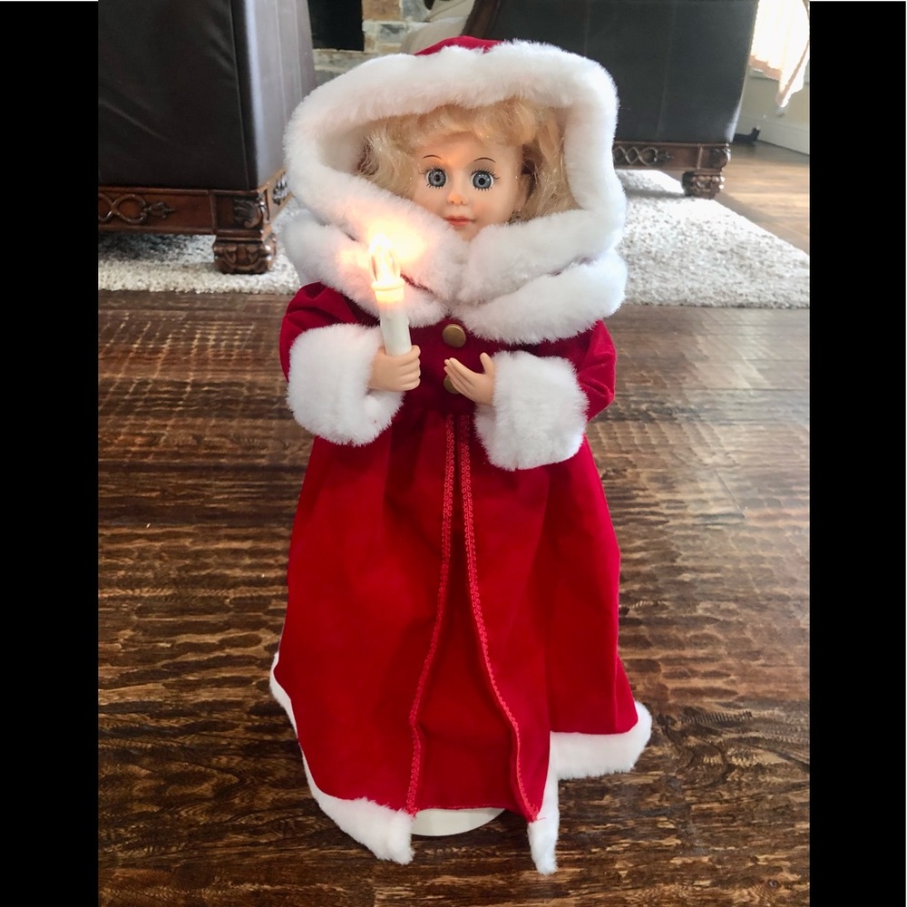 Vintage HolidayTime Motion-ettes 18” Animated Holiday Figure with Music-EUC - Picture 3 of 11